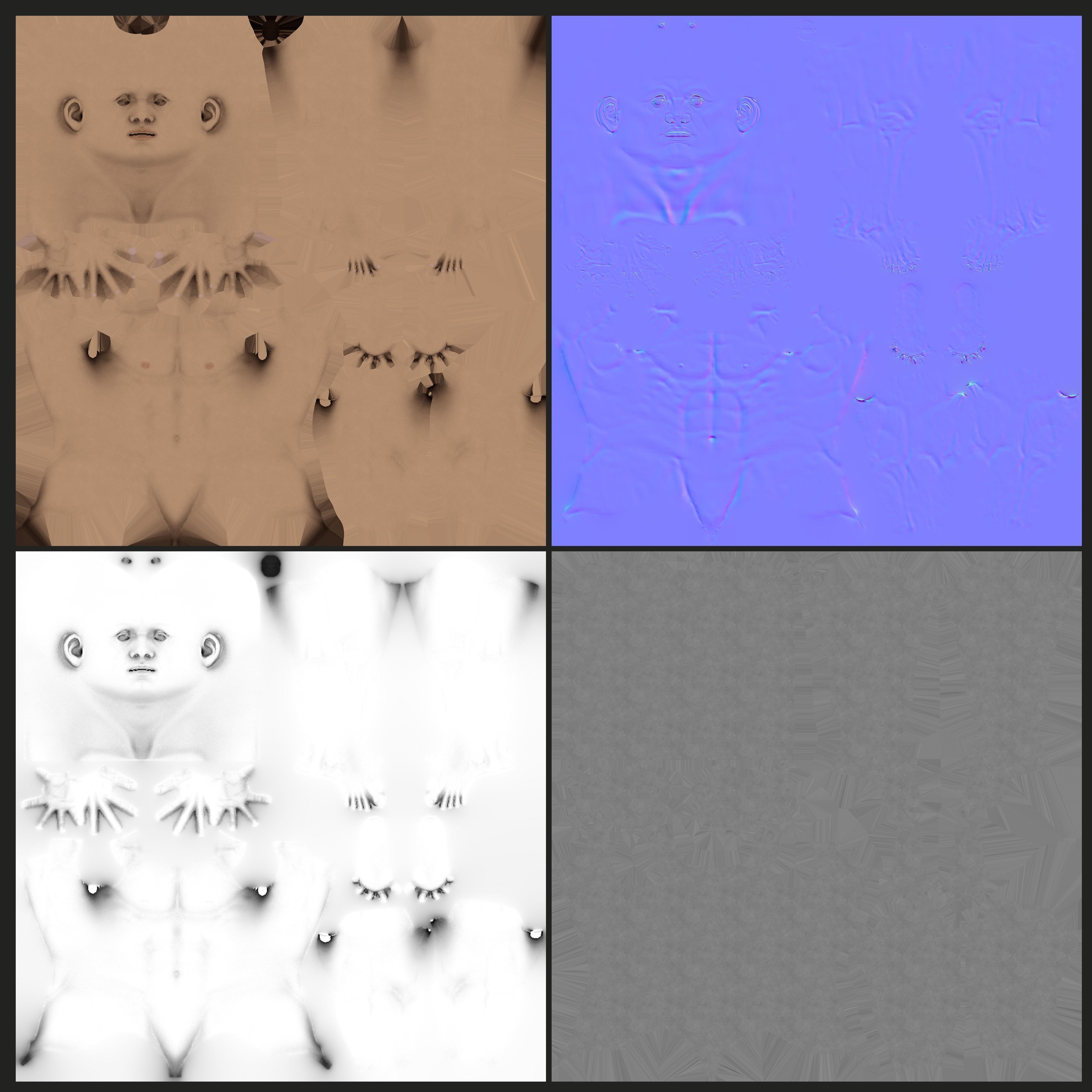 Realistic Rigged Male Character - Game Ready Low-poly 3D model_19