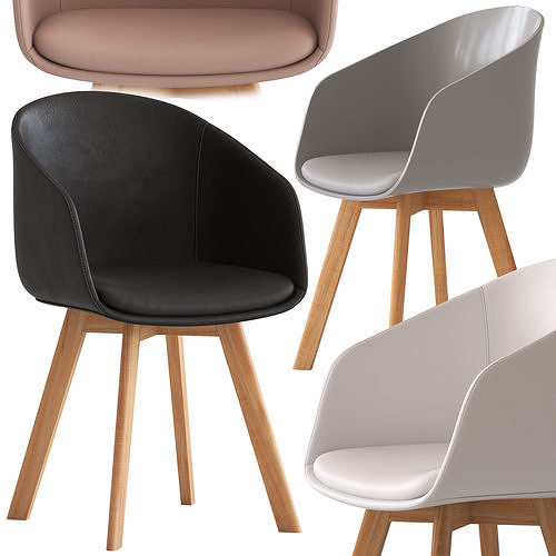 Cult Furniture Cohen Chair 3D model