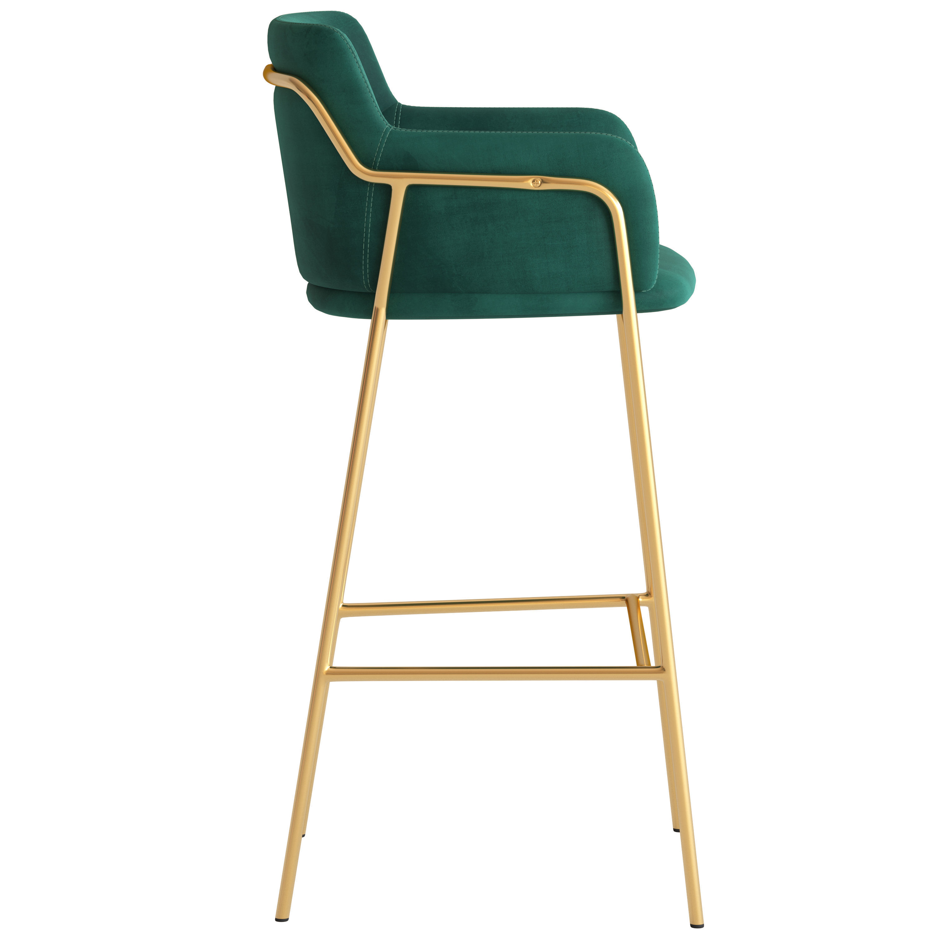 Cult Furniture Harriet Chair and Stool 3D model_12