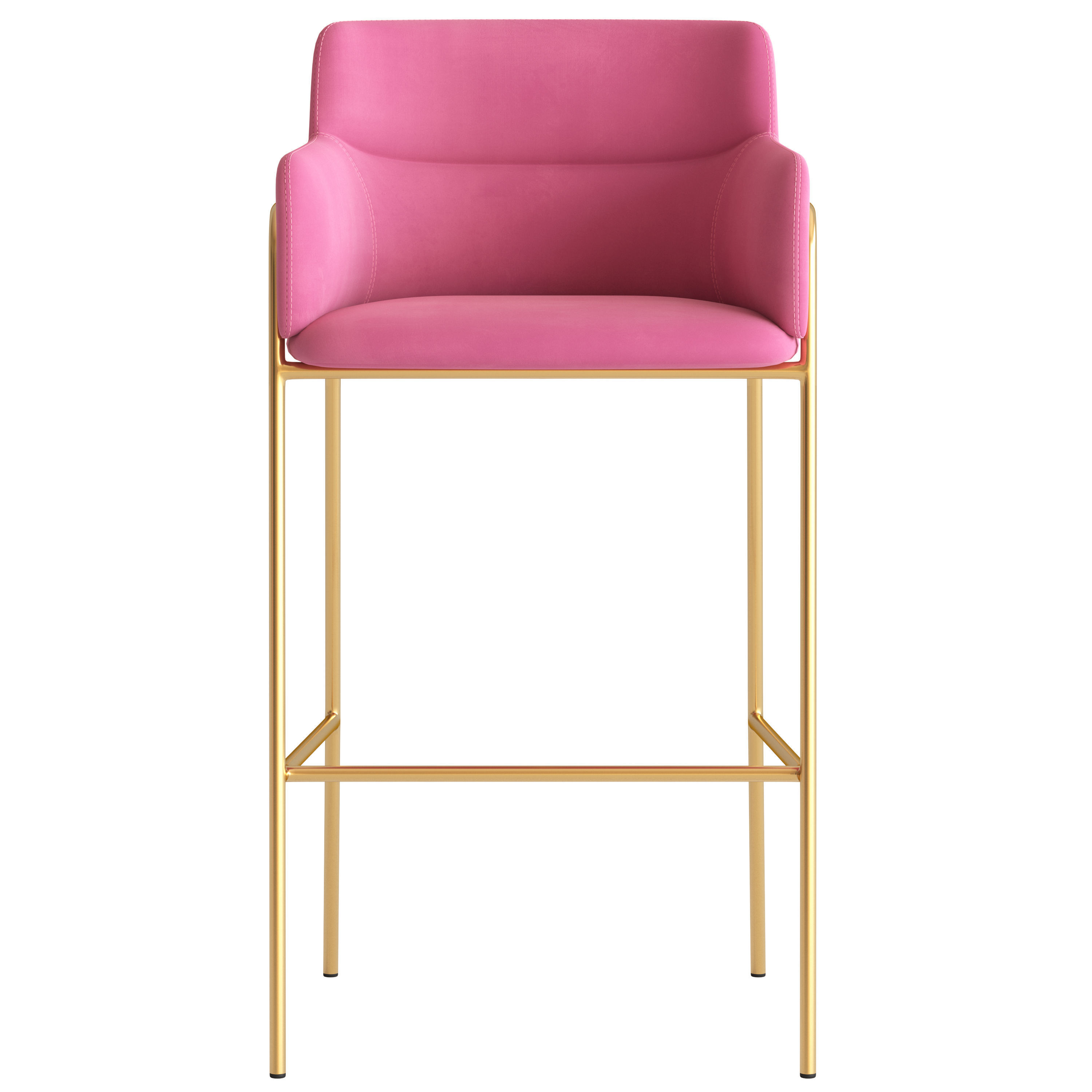 Cult Furniture Harriet Chair and Stool 3D model_10