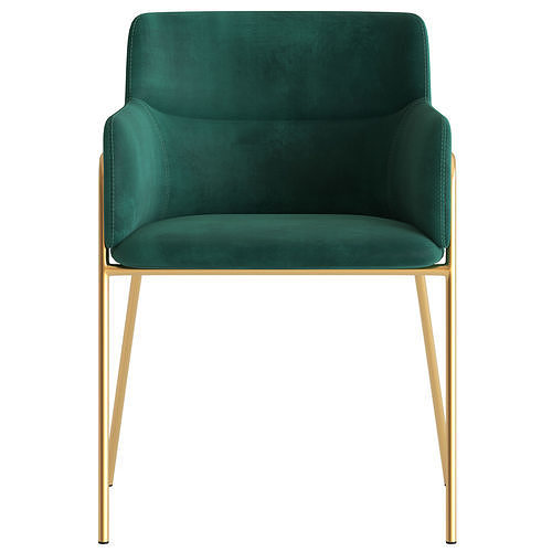 Cult Furniture Harriet Chair and Stool 3D model 6