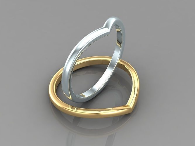 Free Women Ring For Download 3D print model