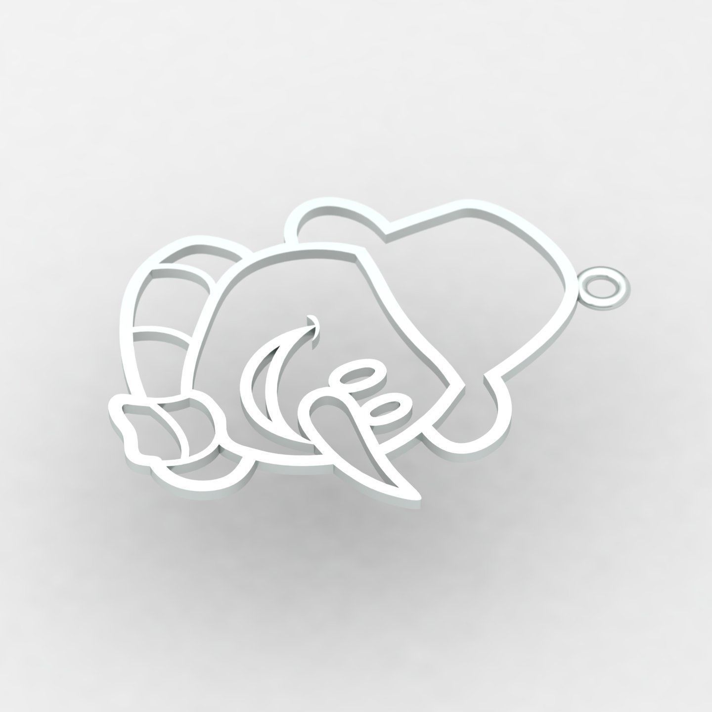 snowman 02 3D print model_6