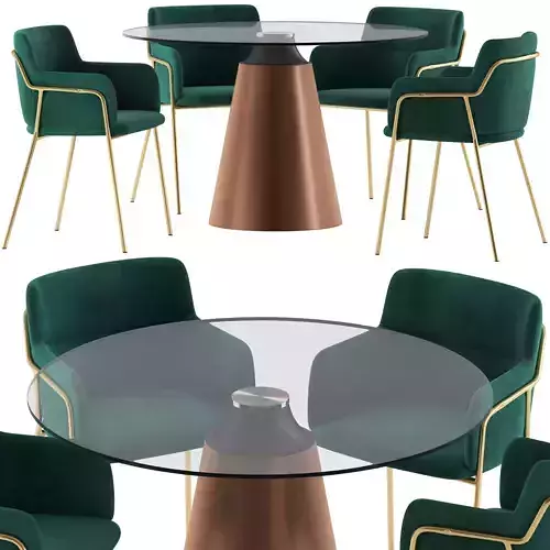 Cult Furniture Harriet Chair and Keys Road Designs Hattie Table