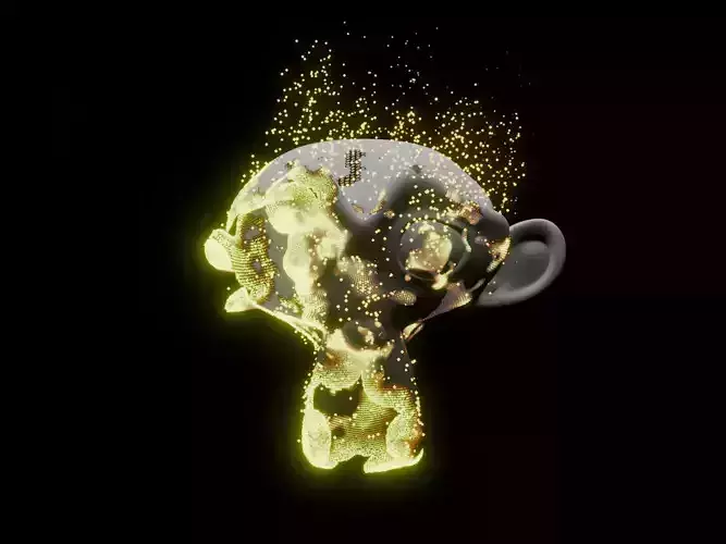Sci Fi Particle Reveal Effect 