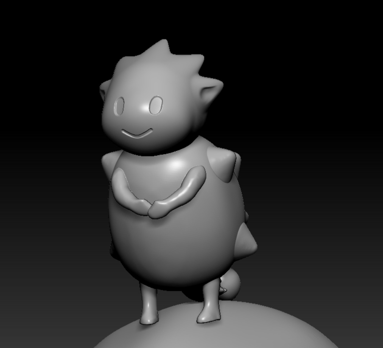 You Are Umasou Heart and Yummie dinosaur 3D print model_2