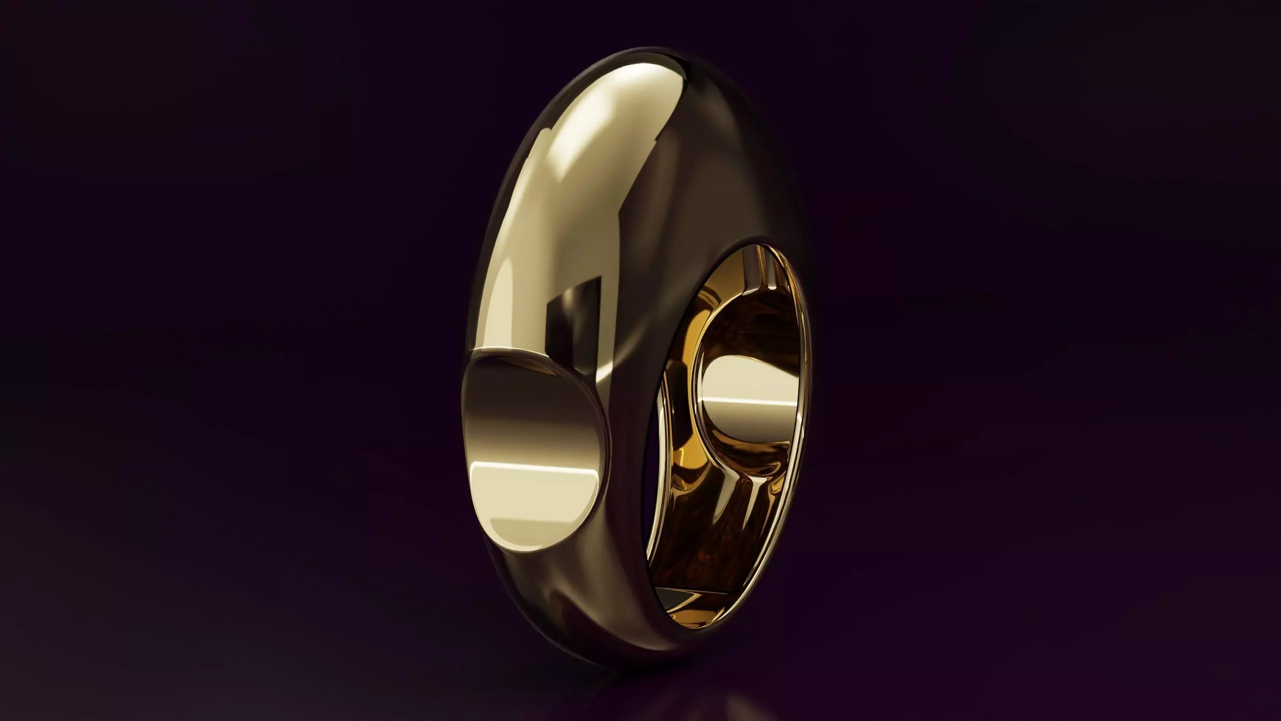 free form ring N08 3D print model