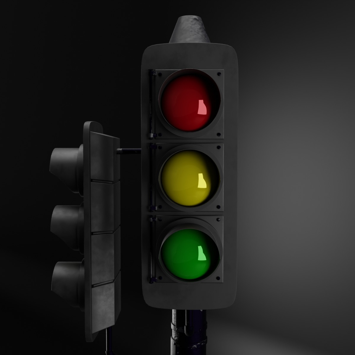 Traffic Light 3D model_3