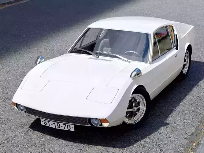 UVMV 1100GT 1970 3D model