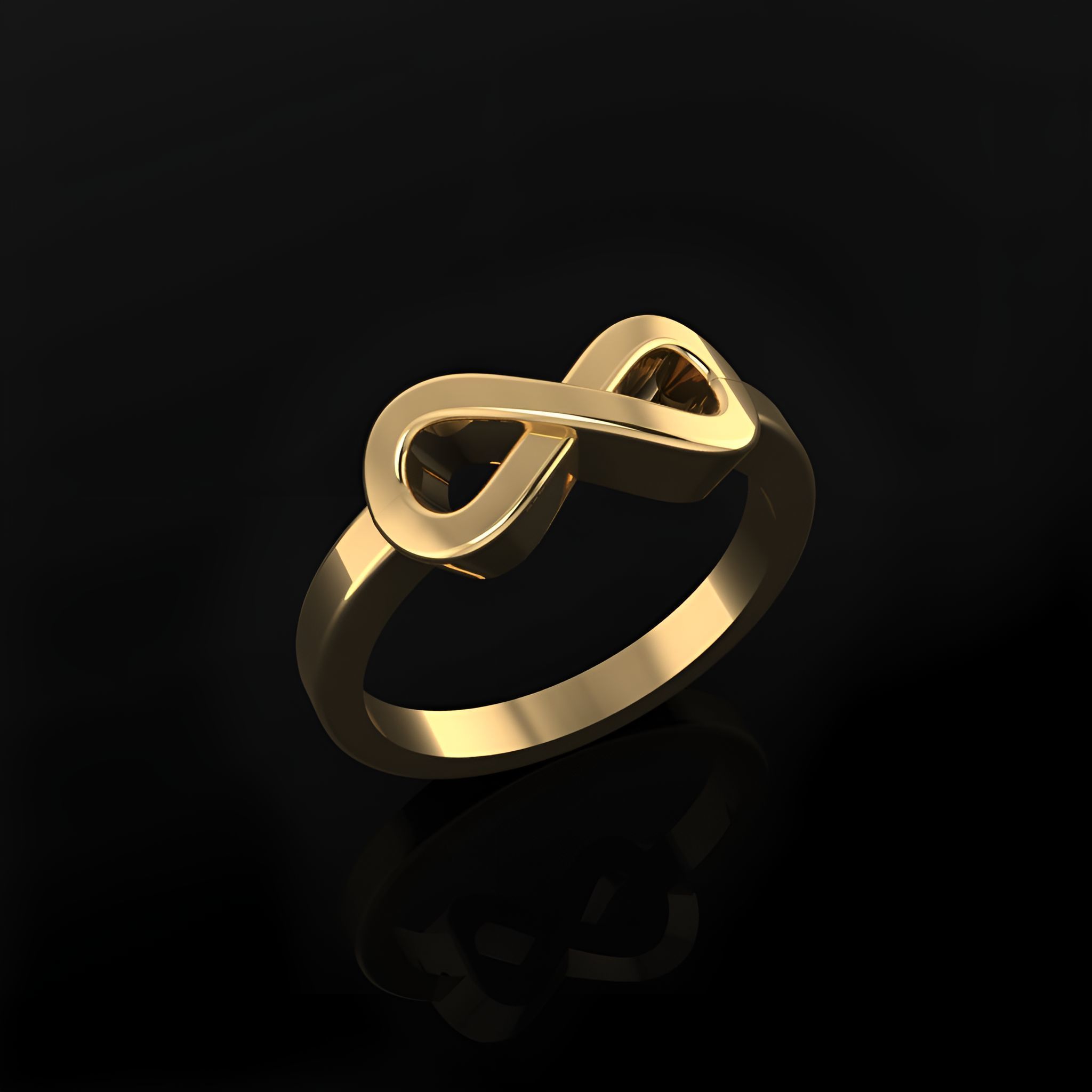 Infinity Ring 3D print model_2