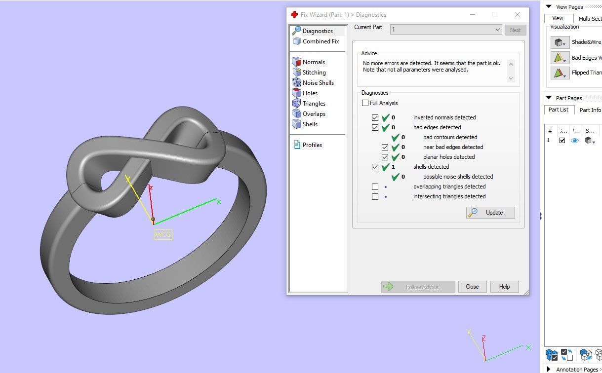 Infinity Ring 3D print model_5