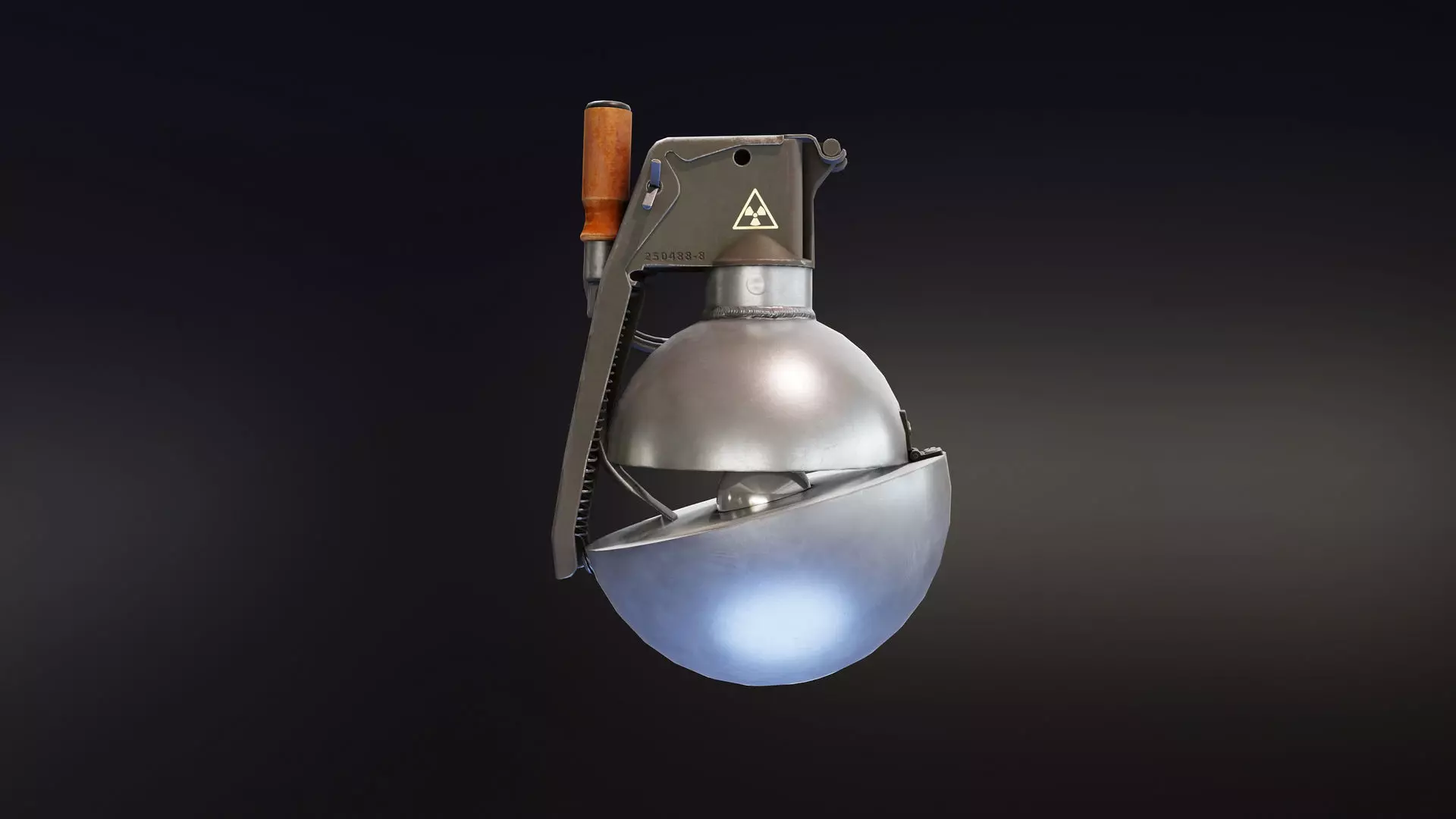 Demon Core Grenade Free low-poly 3D model_0