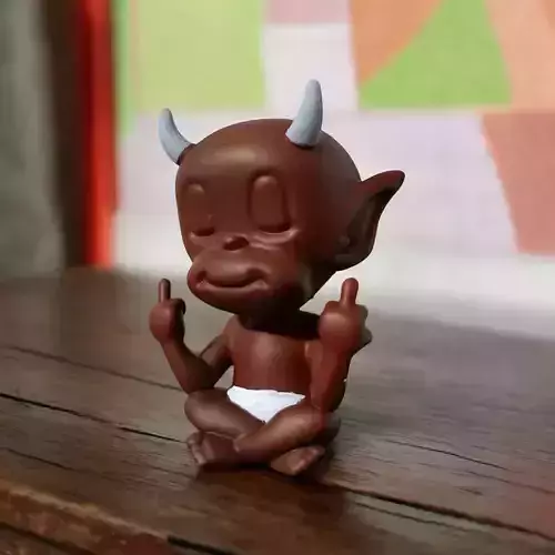 Hot stuff the little devil zen meditation