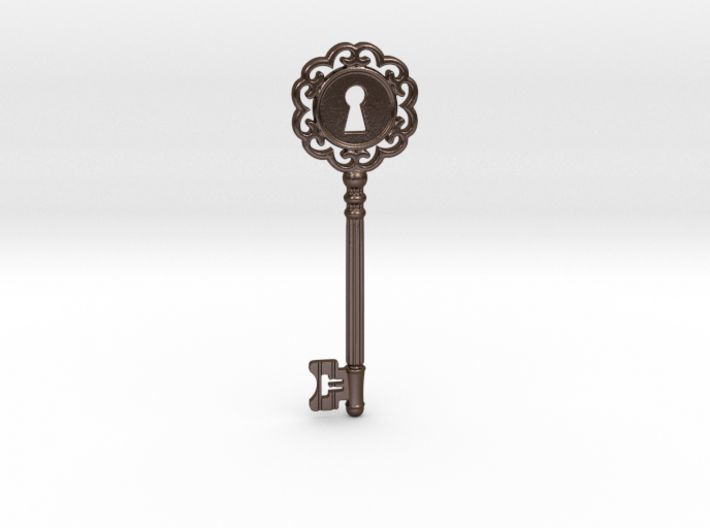 Lock Key 3D print model_2