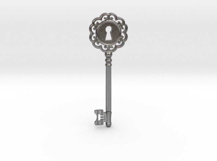 Lock Key 3D print model_3