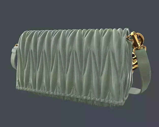 Montana West Quilted Handbags 3D Model