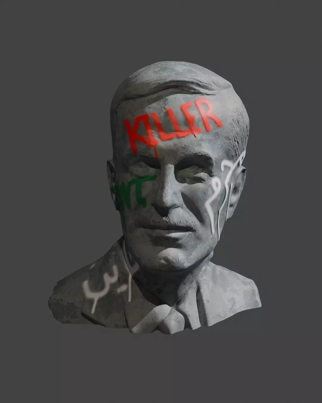 The Tyrant Hafez alAssad 3D model