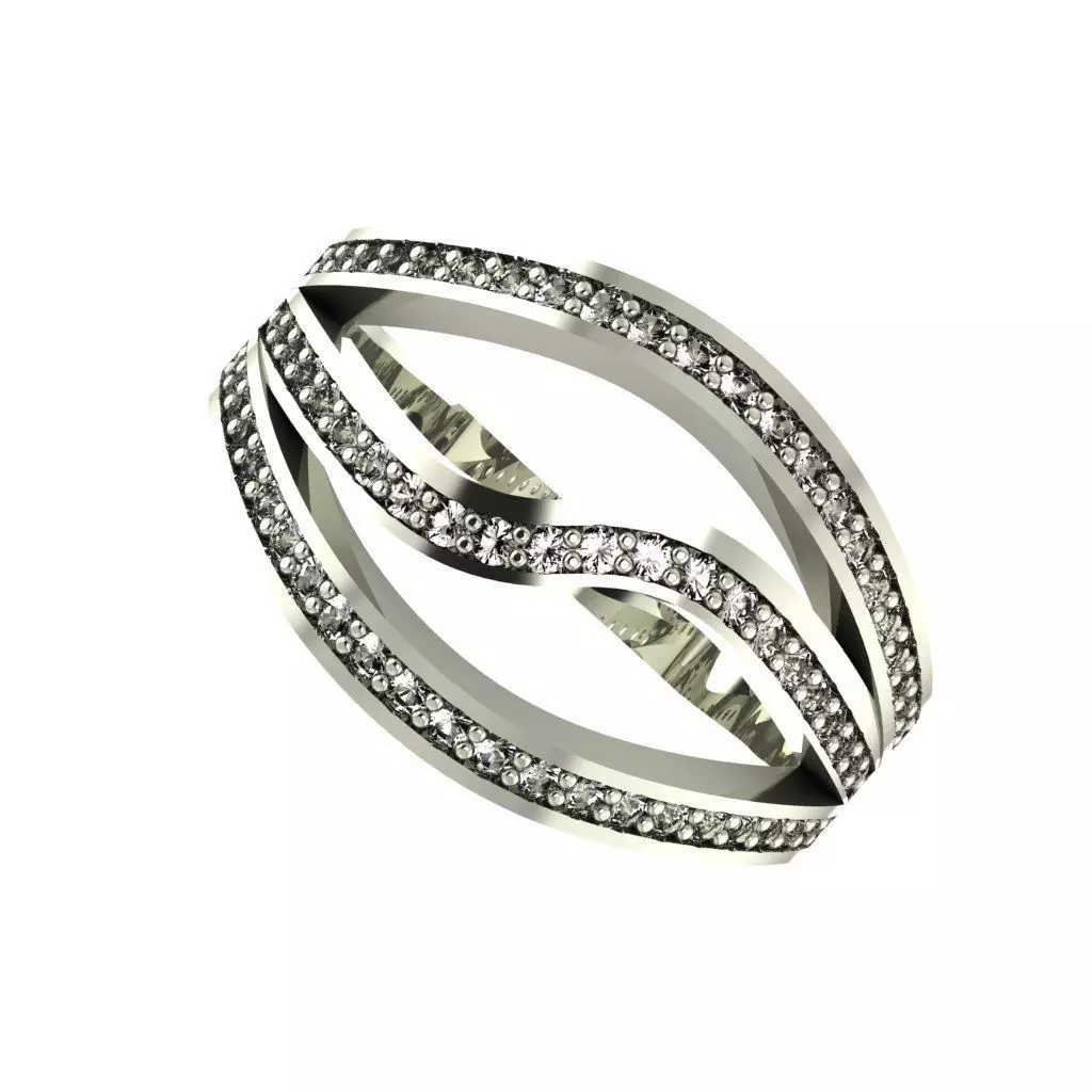stone ring Free 3D print model