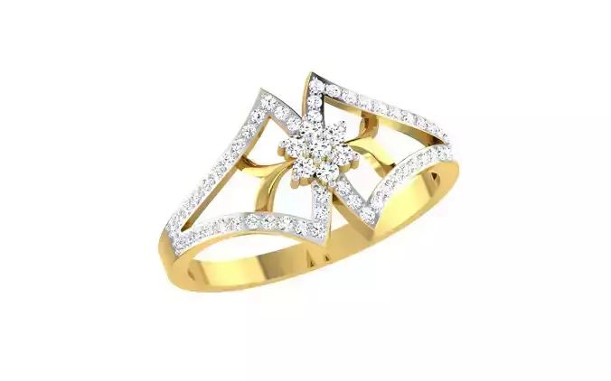 Women Ring Render 3dm STL OBJ FBX Details