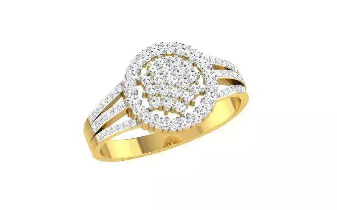 Women Ring Render 3dm STL OBJ FBX Details