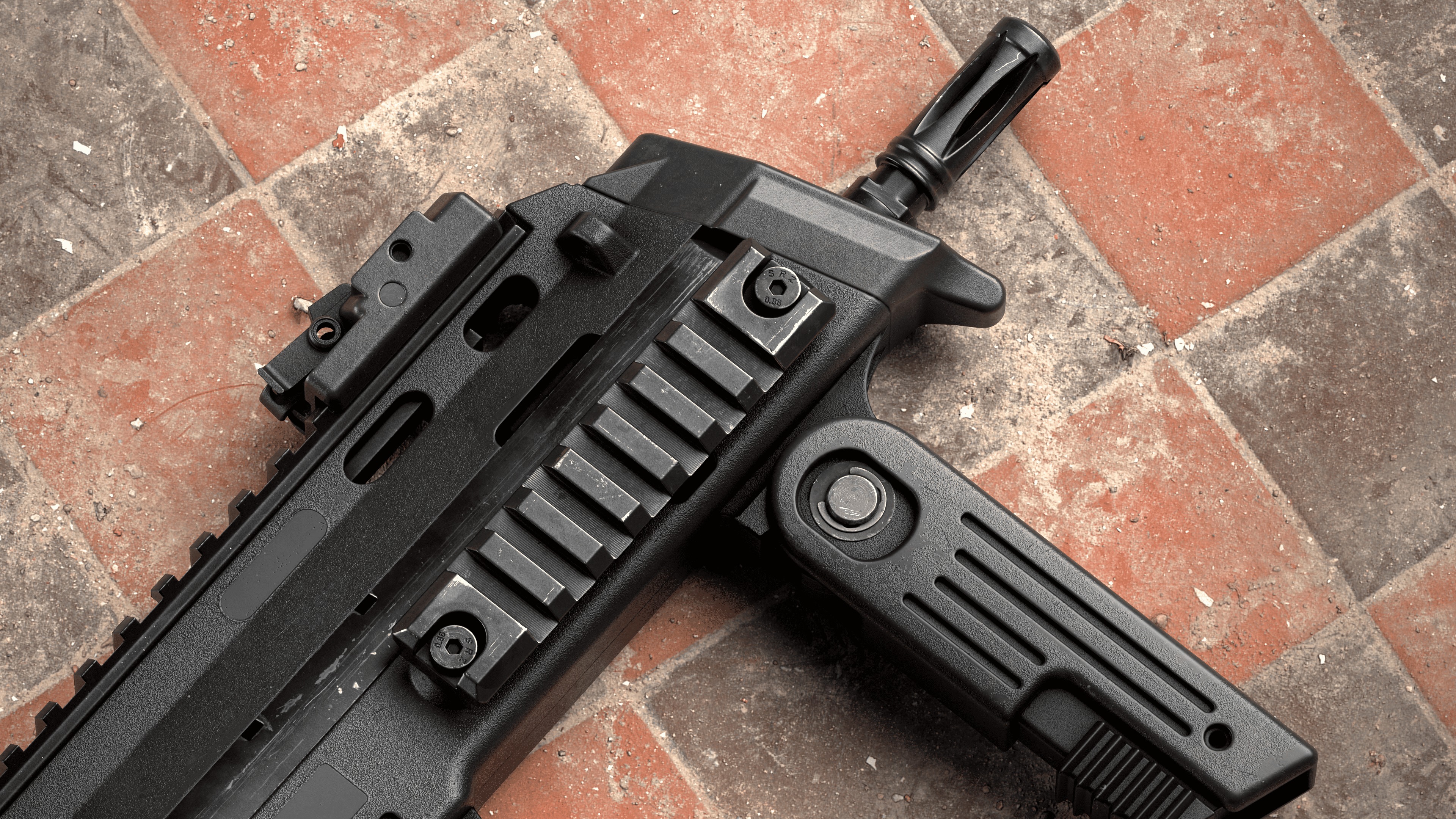 MP7A1 Heckler and Koch Low-poly 3D model_5