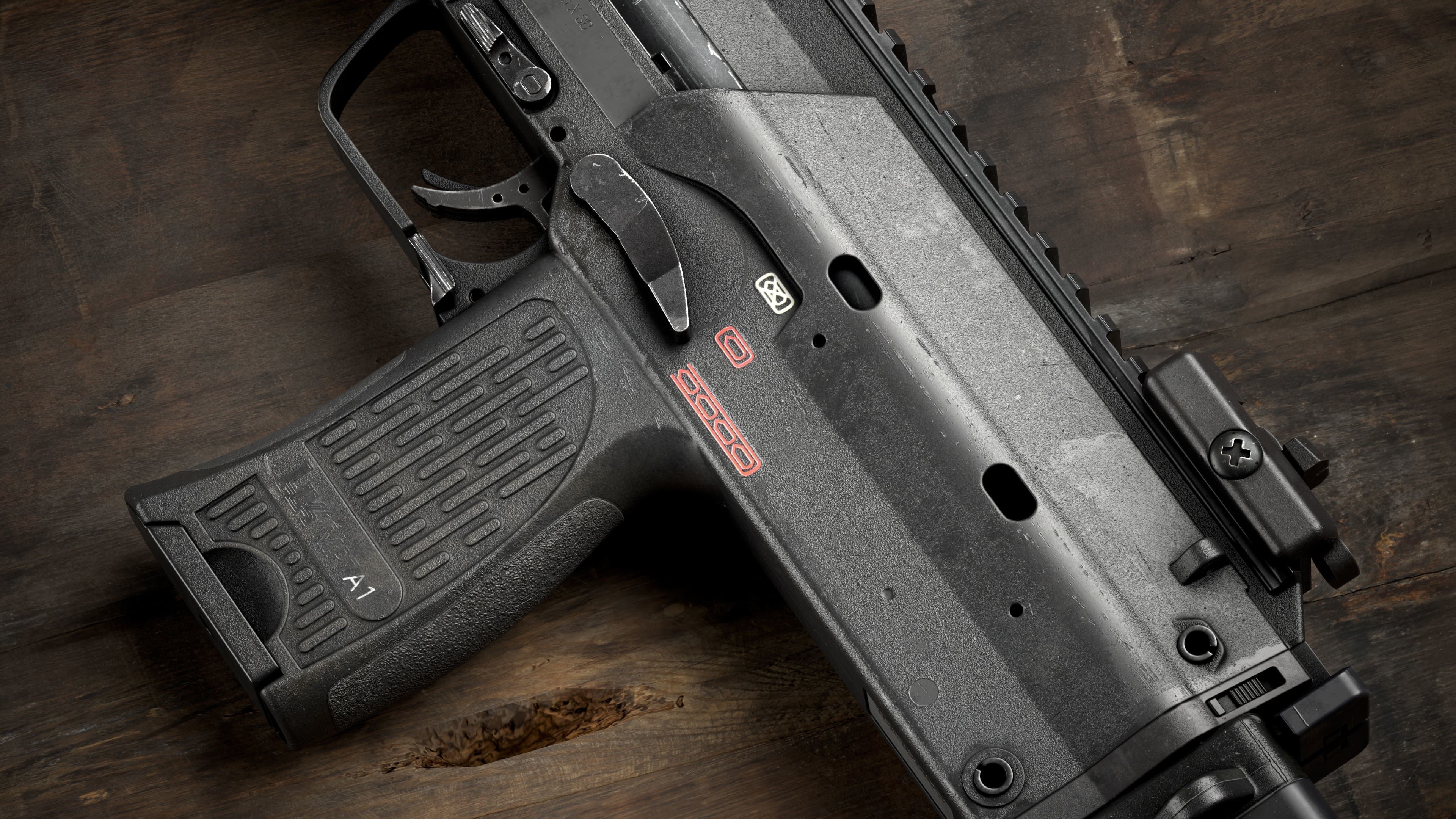 MP7A1 Heckler and Koch Low-poly 3D model_3