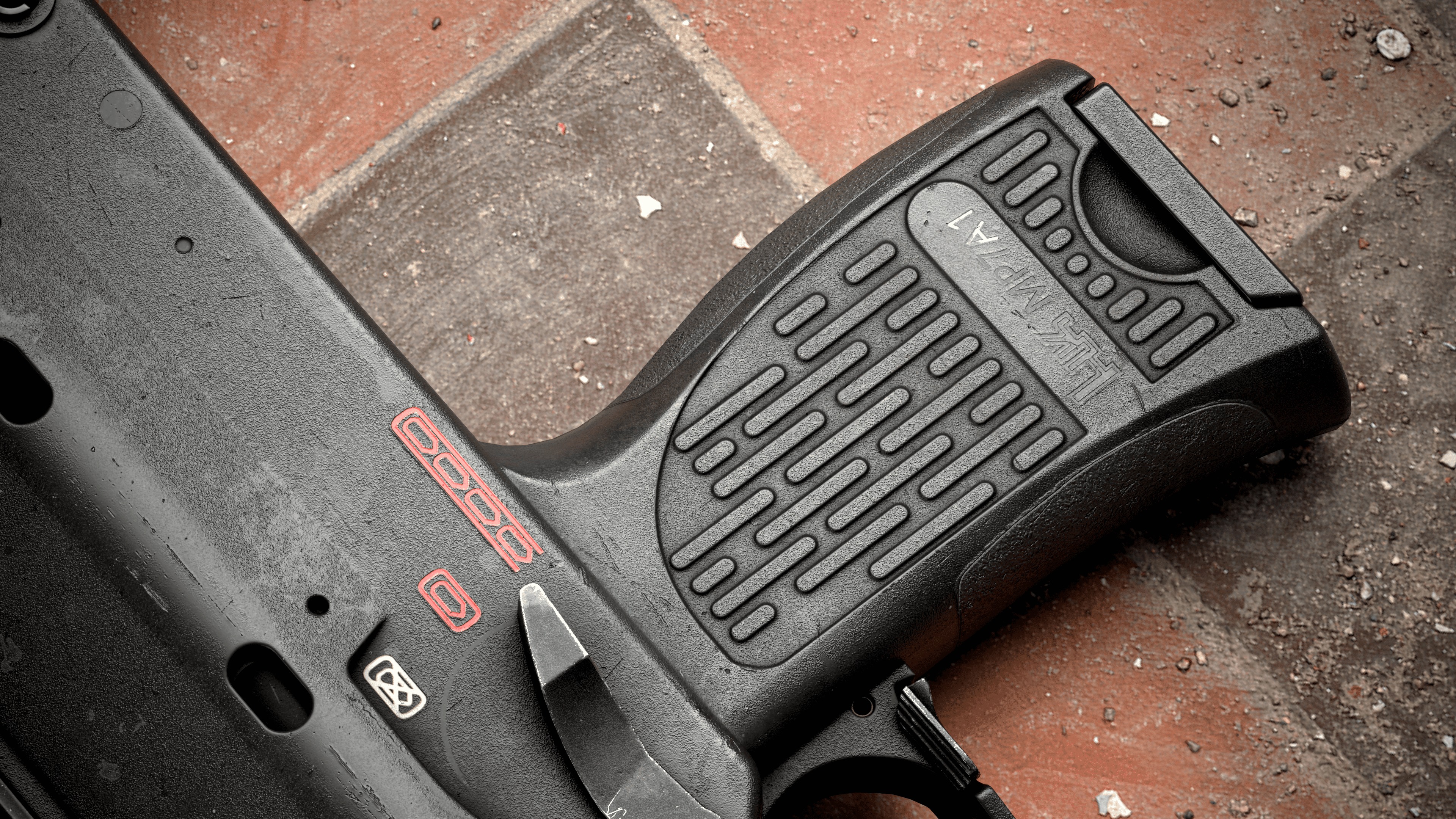 MP7A1 Heckler and Koch Low-poly 3D model_7