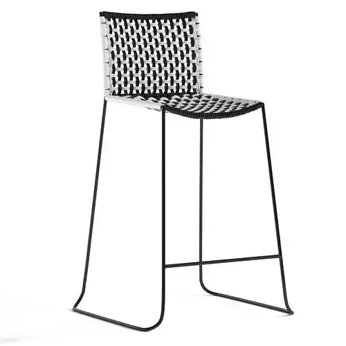 Cult Furniture Reine Stool 3D model