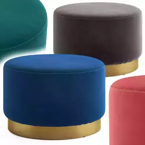 Cult Furniture Viserra Low Stool 3D model