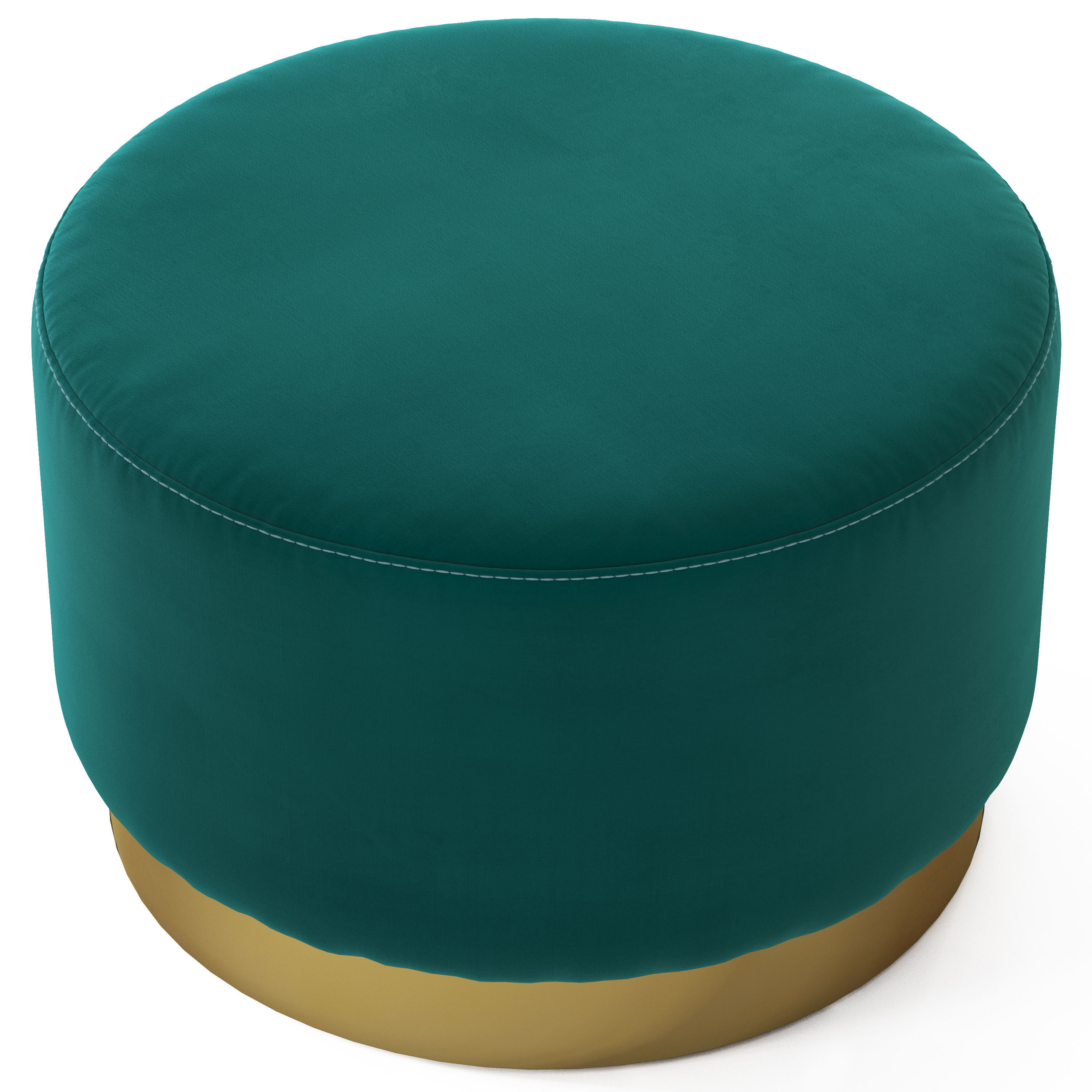 Cult Furniture Viserra Low Stool 3D model_2