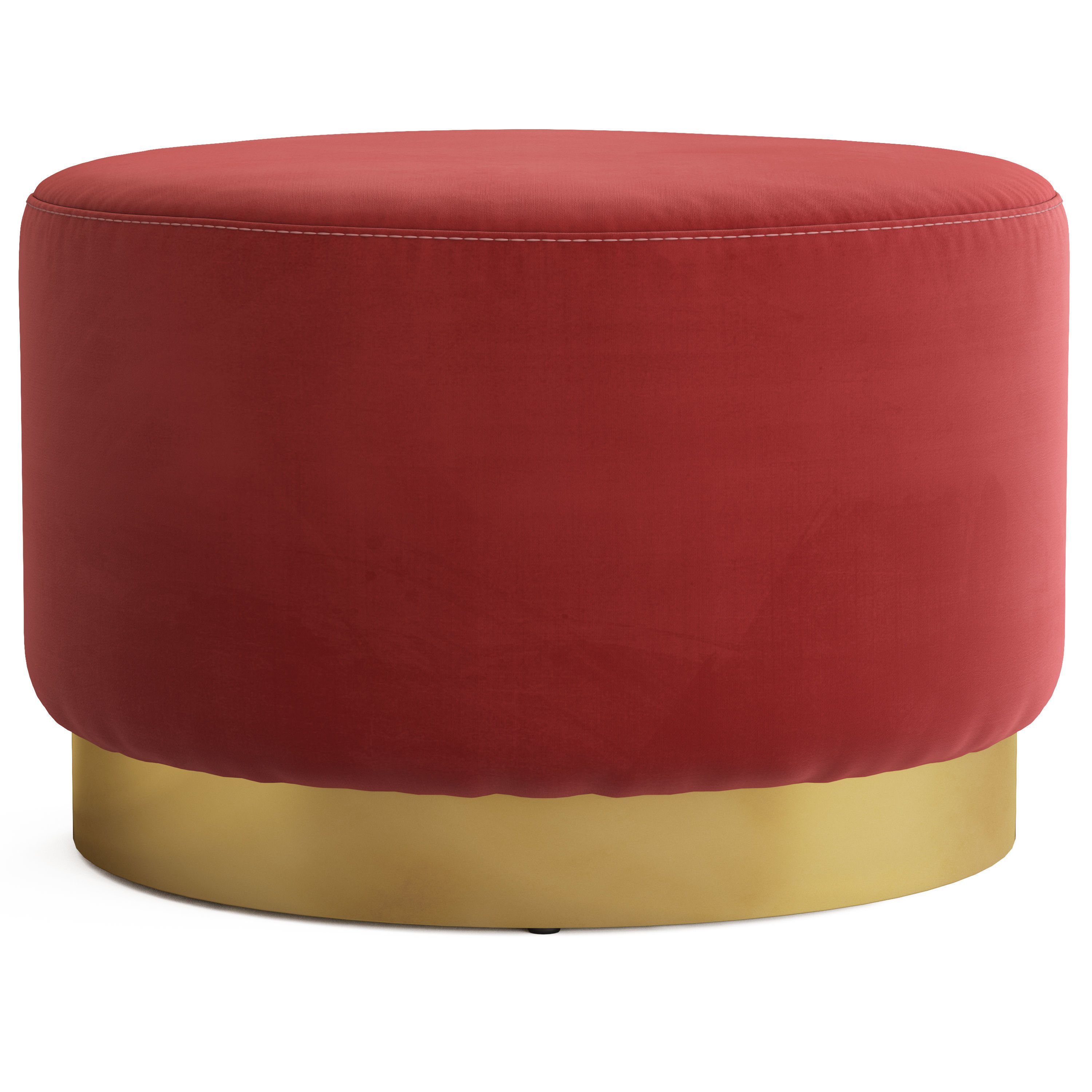 Cult Furniture Viserra Low Stool 3D model_3