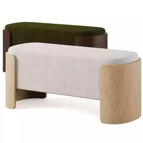 Lagom Bench by Ellipse 3D model