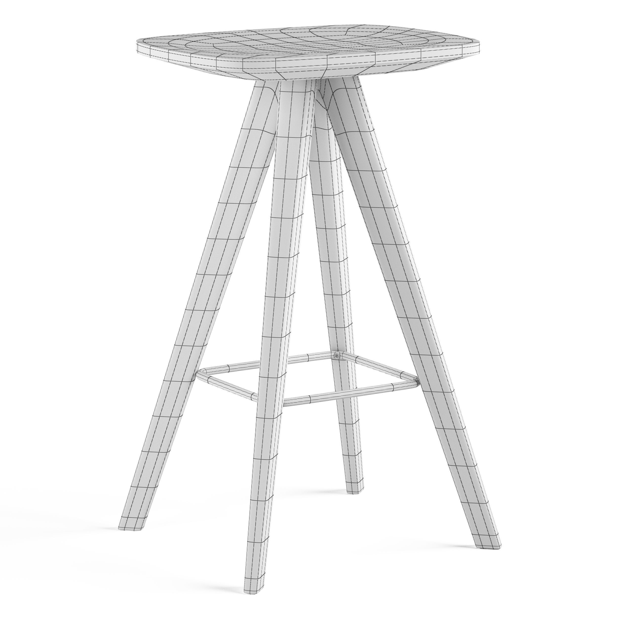 Cult Living Argo Bar Stool 3D model_6