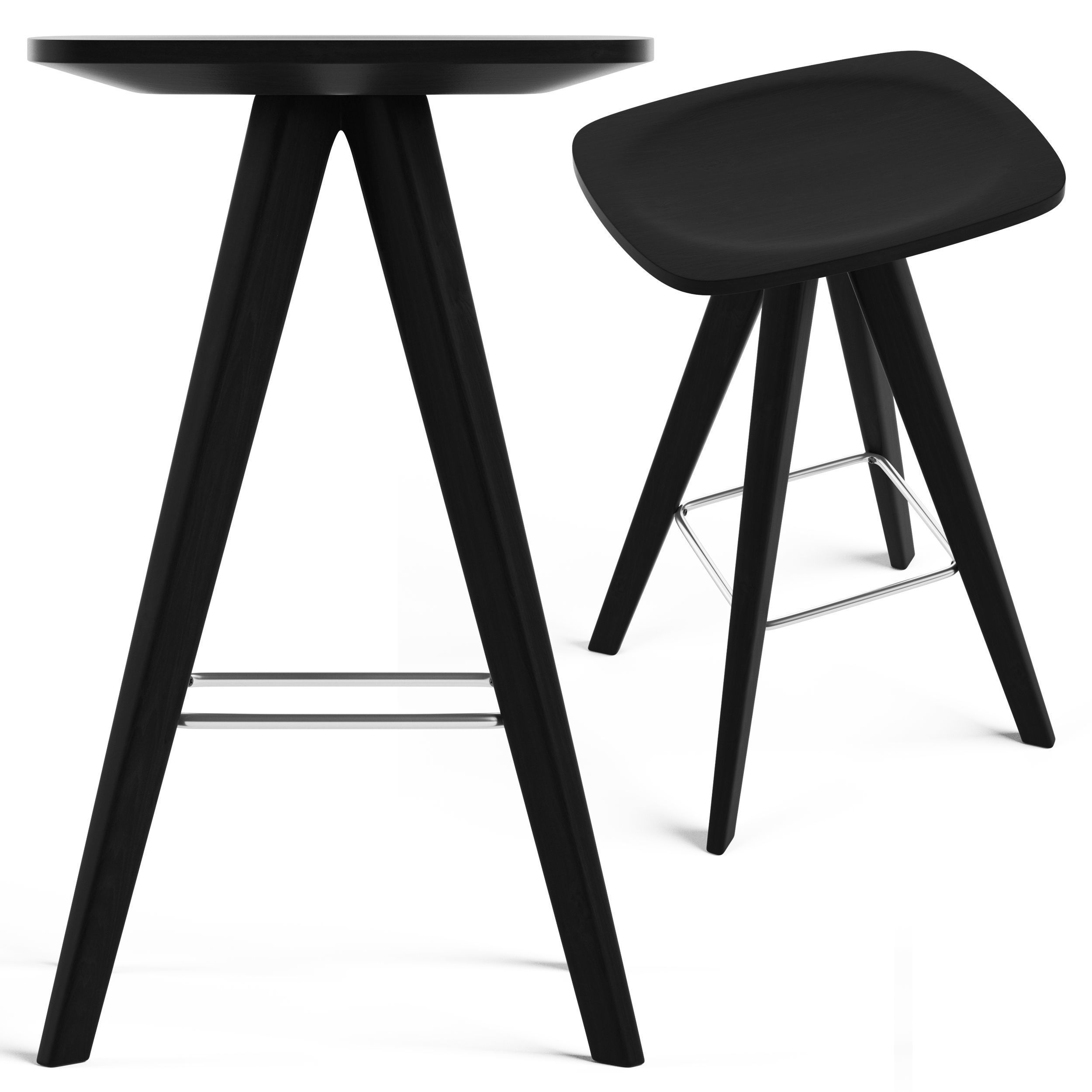 Cult Living Argo Bar Stool 3D model_1