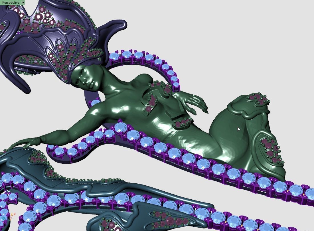 magerit necklace  3D print model_16