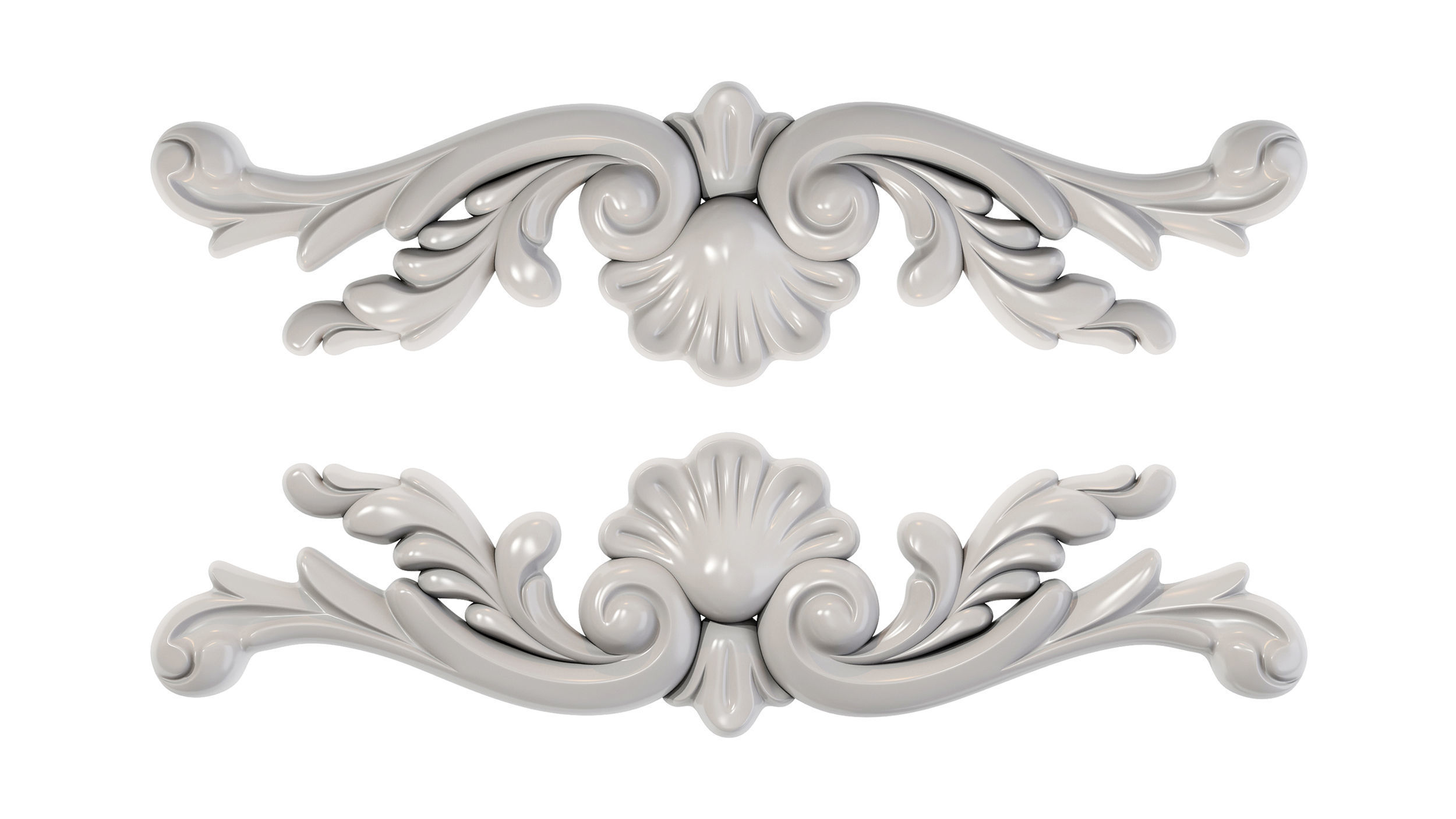 Classic carved 233 3D model_6