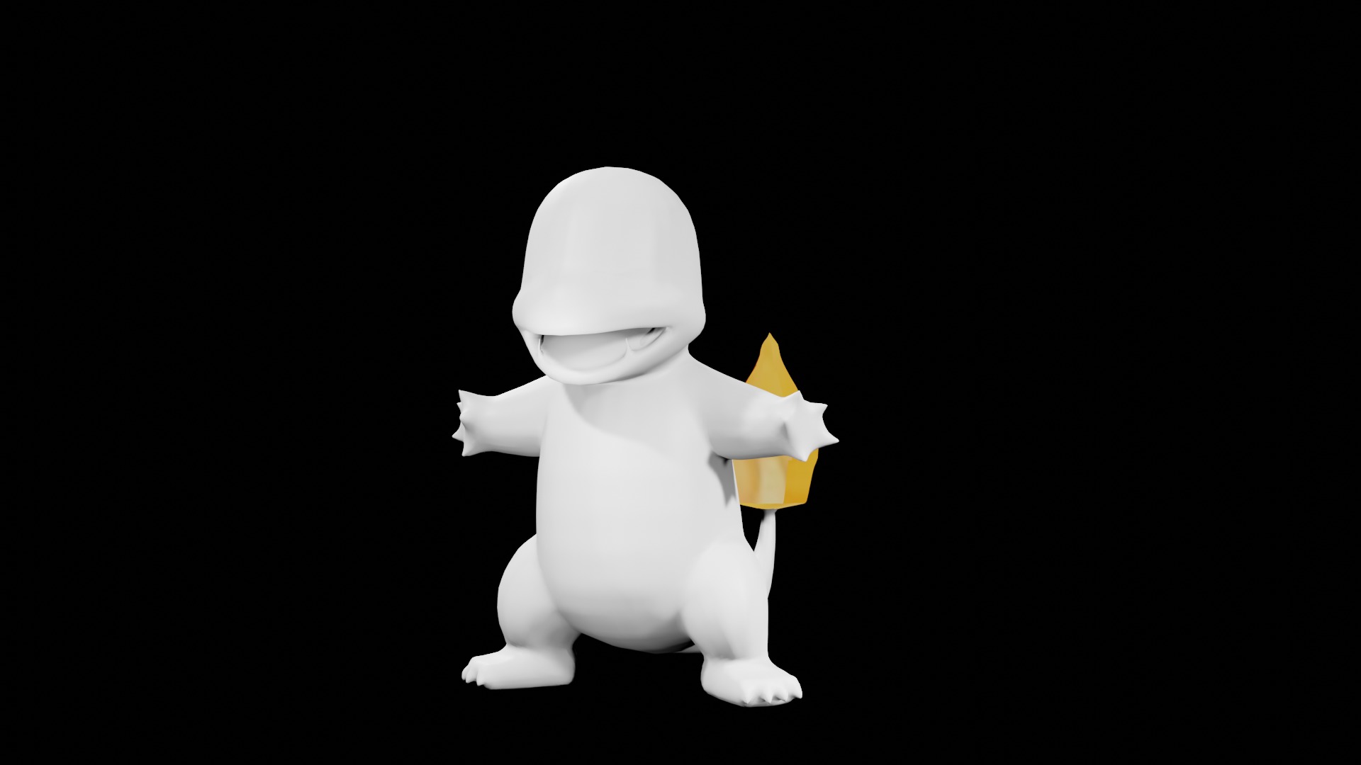 Charmander Pokemon 3D Model 3D print model_3