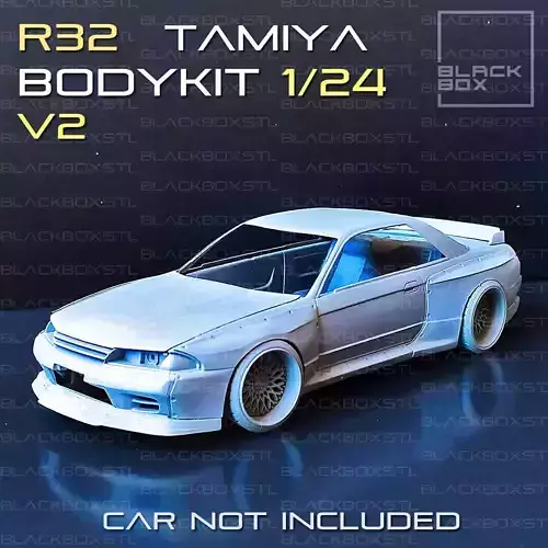 GTR R32 BODYKIT V2 For tamiya 1-24th scale