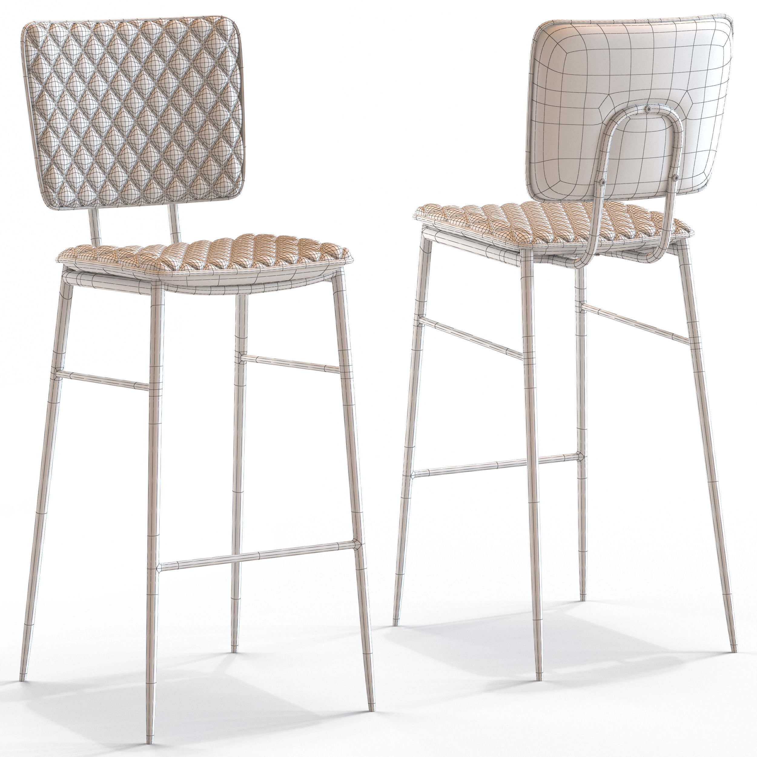 Cult Furniture Elgin Stool 3D model_4