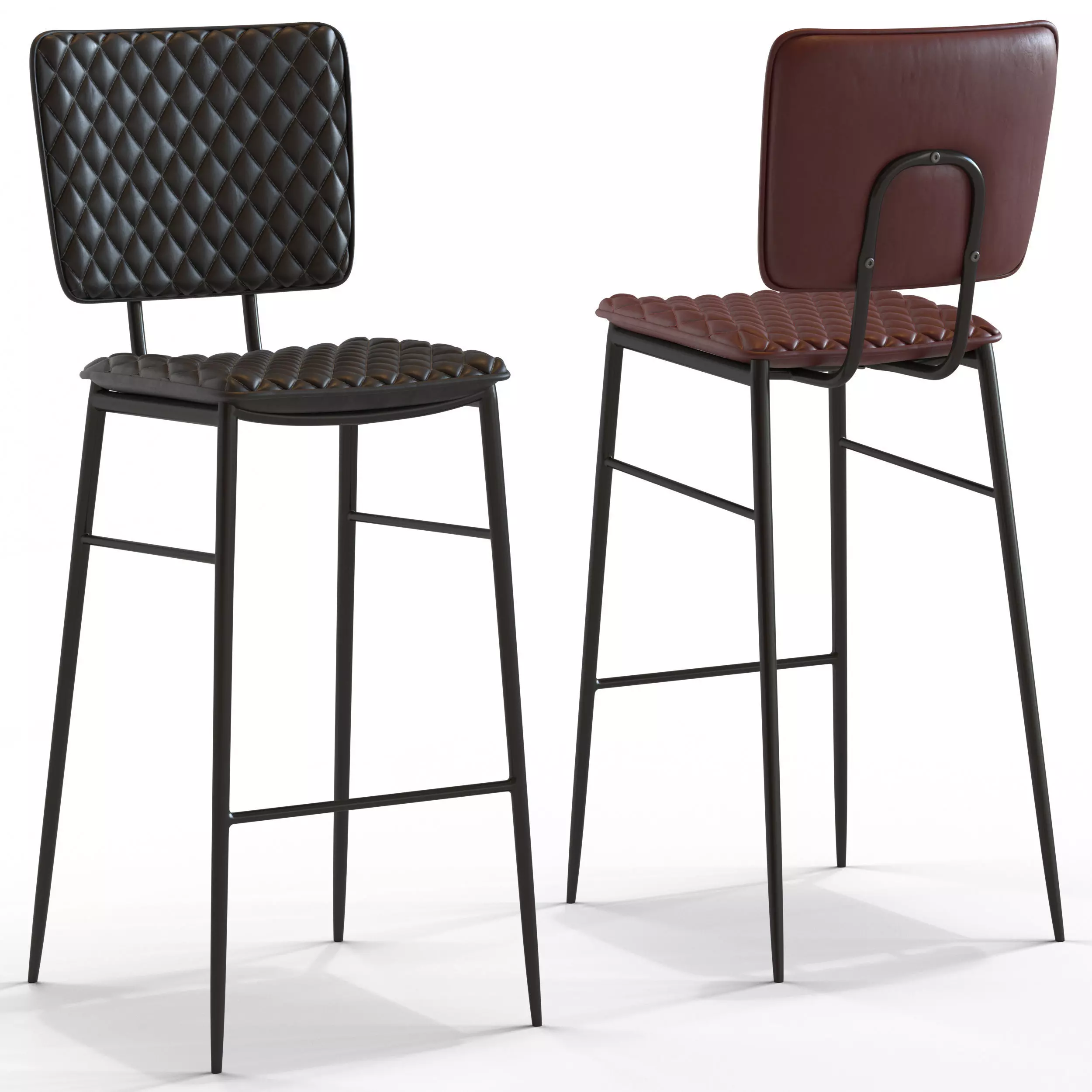 Cult Furniture Elgin Stool 3D model_0