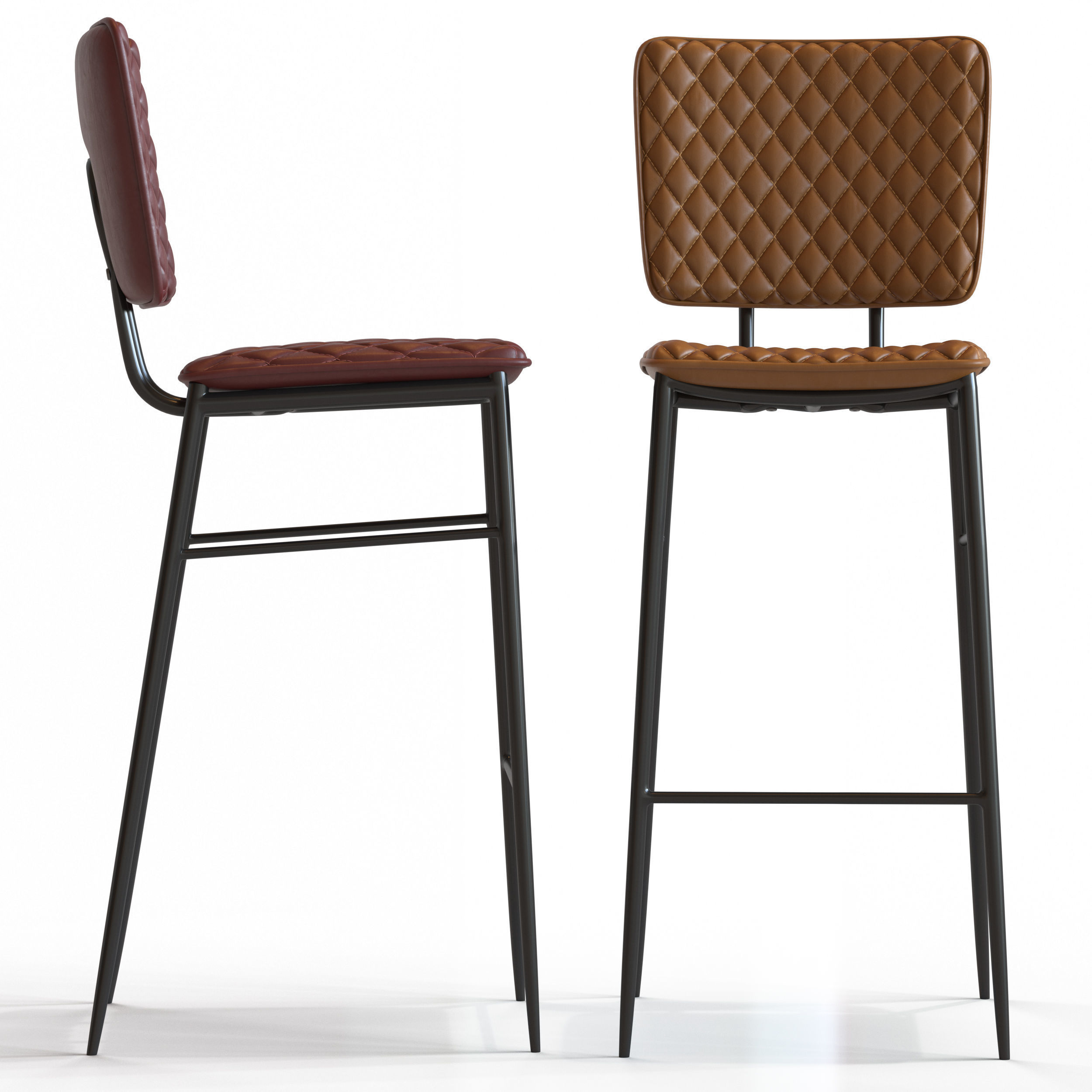 Cult Furniture Elgin Stool 3D model_1