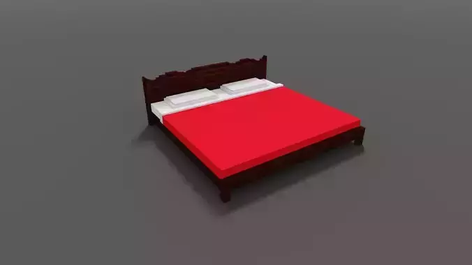 Double bed Voxel
