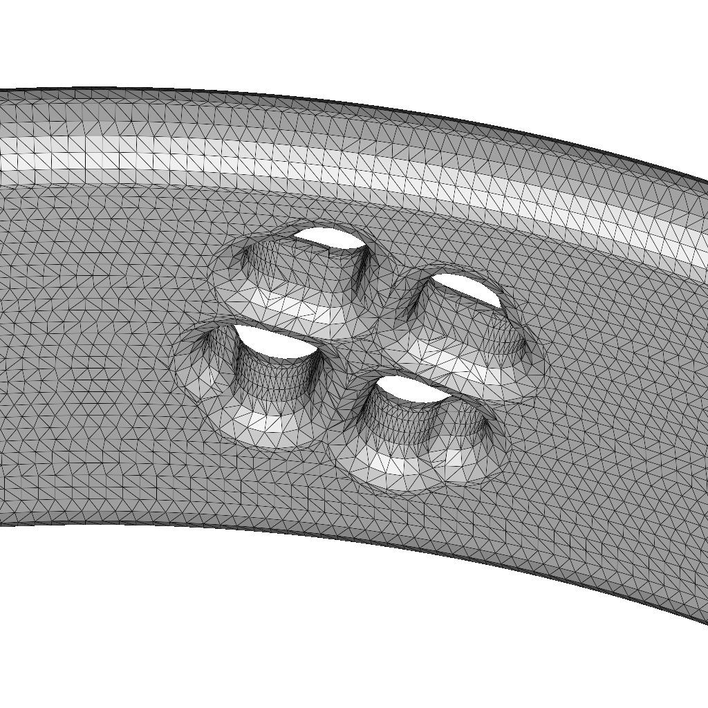 Romantic Exquisite Bangle 3D print model_4