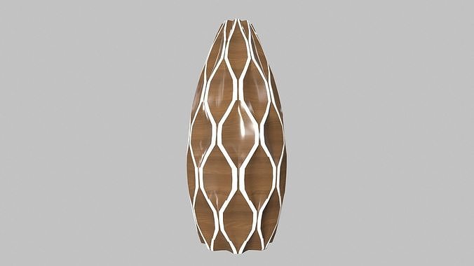 Flower Pot Low-poly 3D model