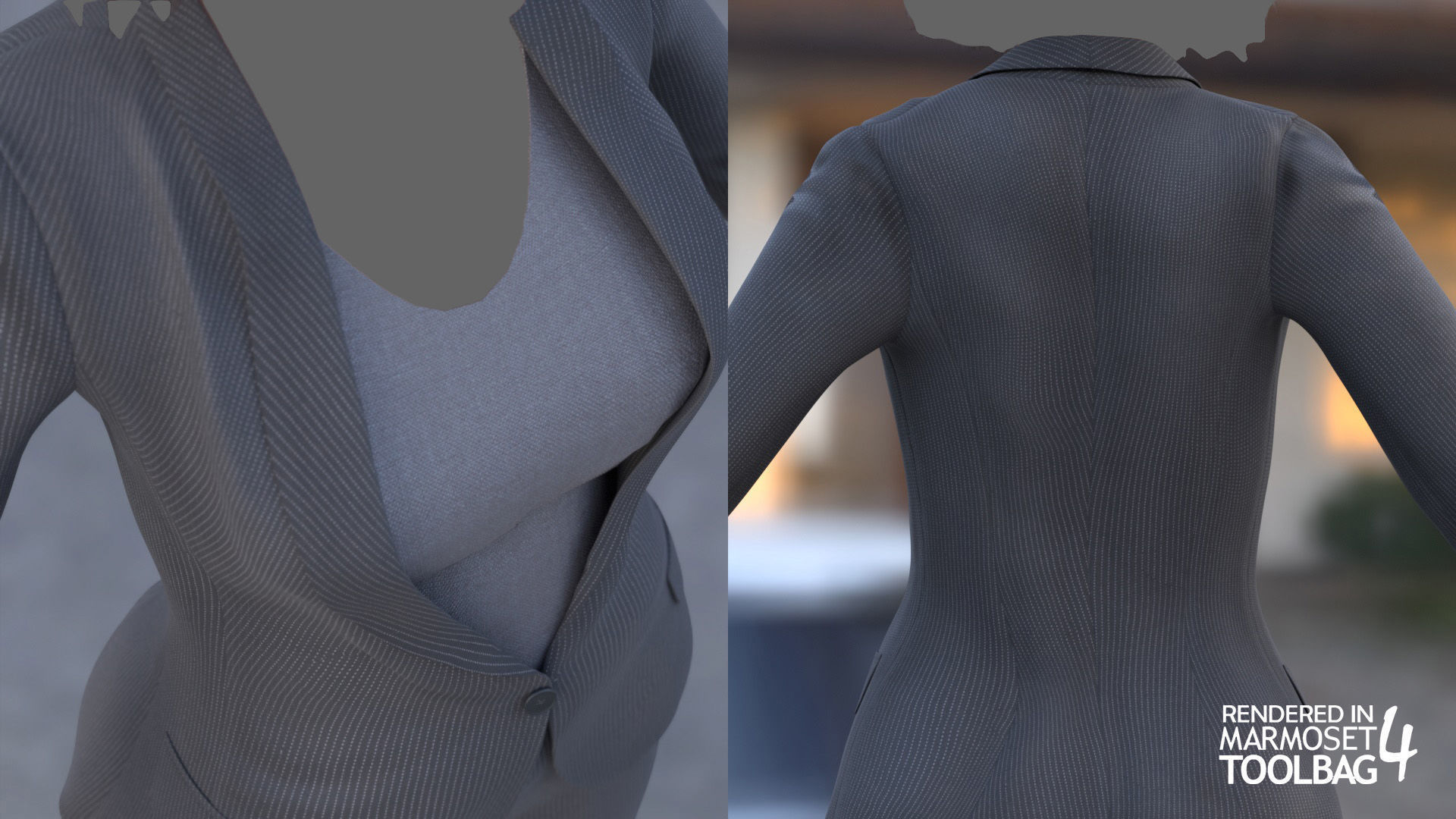 Blazer 35 - All MH Bodies - UE5 Skeletons - Rigged Low-poly 3D model_10