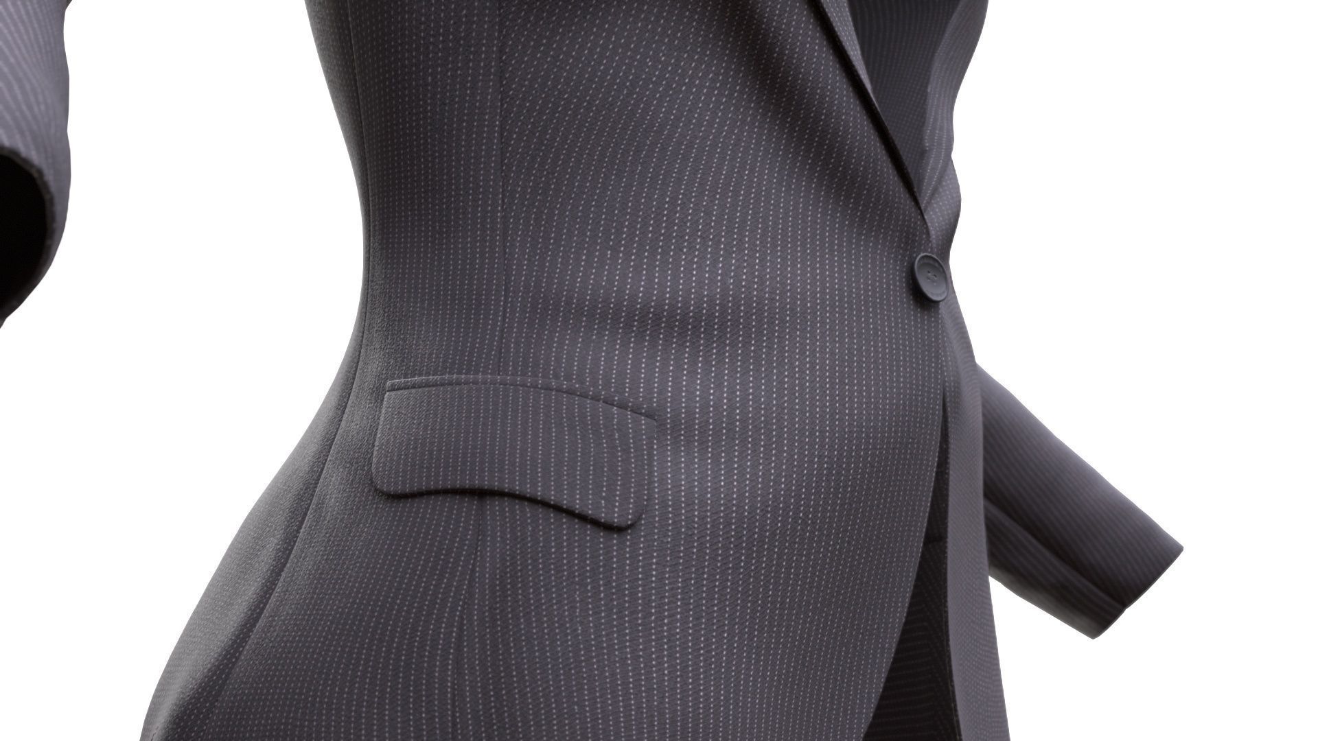 Blazer 35 - All MH Bodies - UE5 Skeletons - Rigged Low-poly 3D model_8