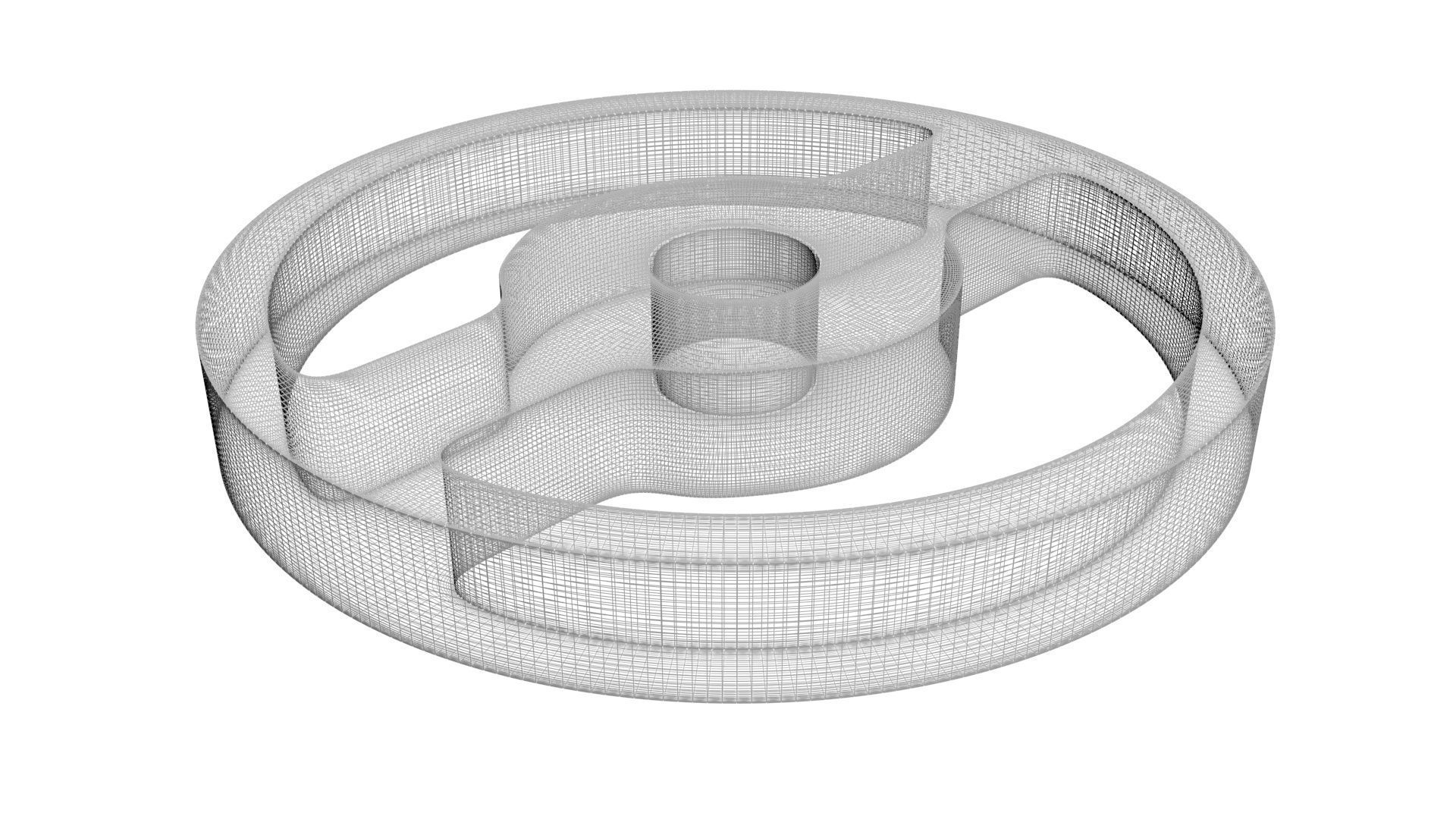 Electric Meatgrinder Blade 3D model_23