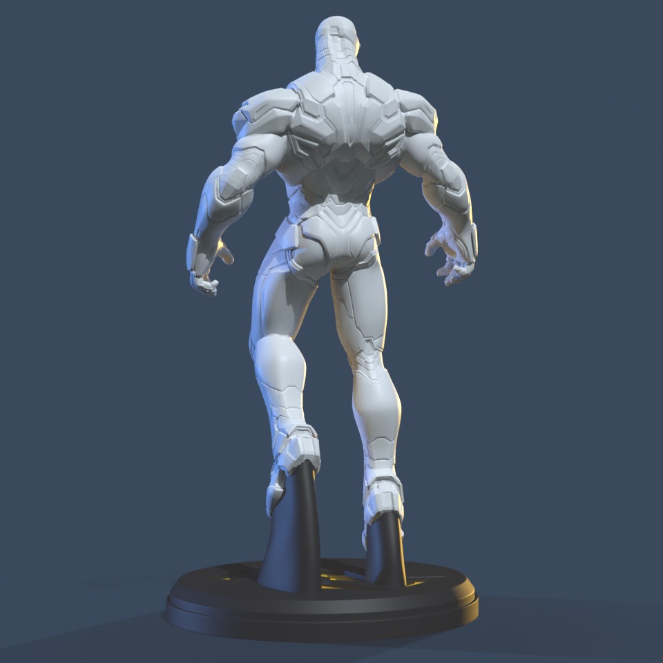 Marvel Rivals Iron Man for 3D Printing 3D print model_4