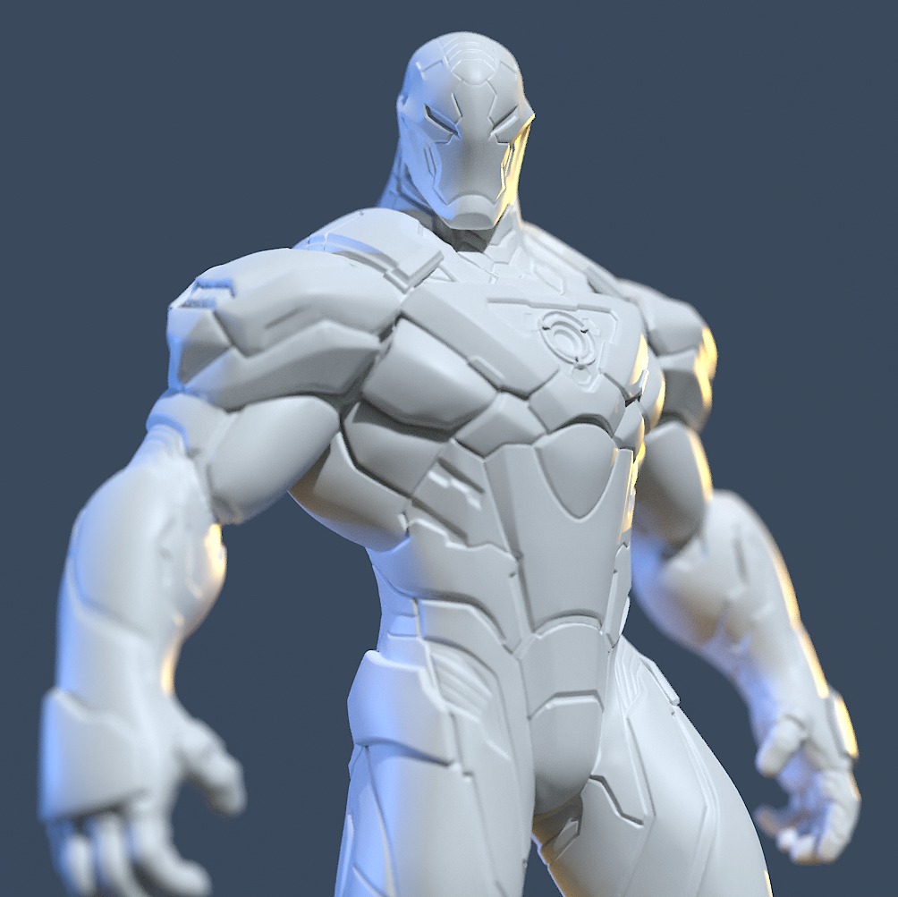 Marvel Rivals Iron Man for 3D Printing 3D print model_5