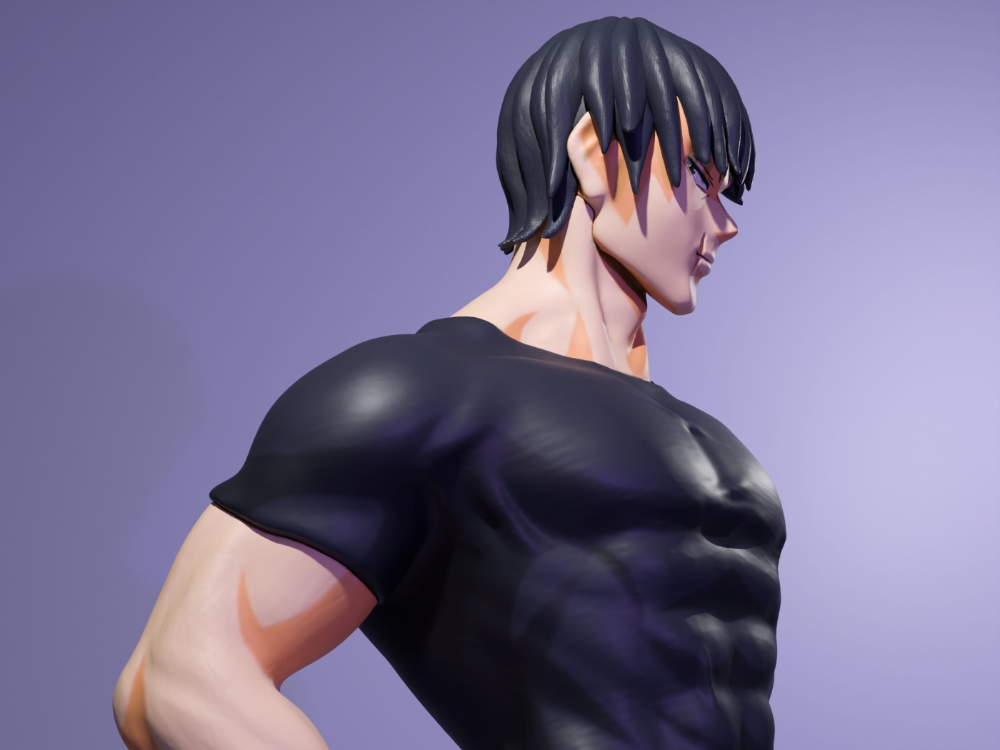 Toji Fushiguro Figure Hidden Inventory - Jujutsu Kaisen  3D print model_3